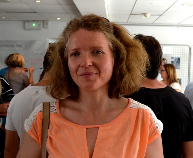 Photo Christine Le Gargasson - interview France Bleu Sud Corse